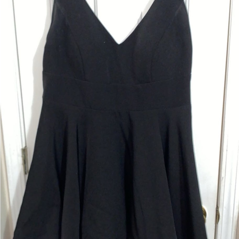 JJs House Black Mini Dress